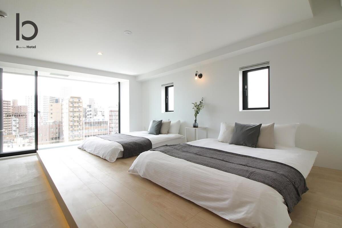 Bhotel Heiwaodori 901 - New Apt In Famous Hiroshima Dori For 6P מראה חיצוני תמונה