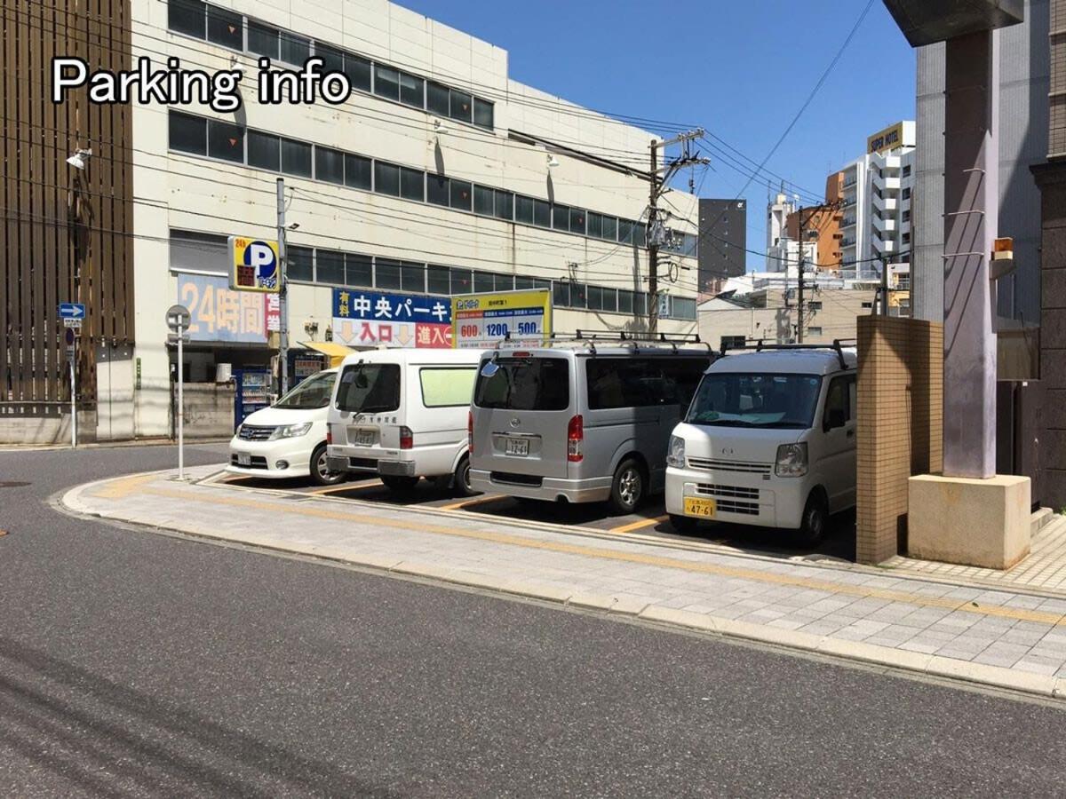 Bhotel Heiwaodori 901 - New Apt In Famous Hiroshima Dori For 6P מראה חיצוני תמונה